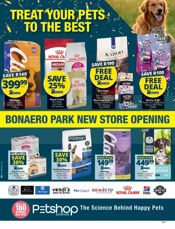 Checkers Hyper catalogue | Petshop Science Bonaero Park Store Opening 29 May | 2026-05-28T00:00:00.000Z - 2026-06-14T00:00:00.000Z