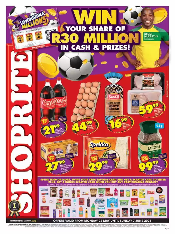Shoprite catalogue in Langa | Shoprite Low Price Lowduuuma Western Cape 25 May - 7 June | 2026-05-25T00:00:00.000Z - 2026-06-07T00:00:00.000Z