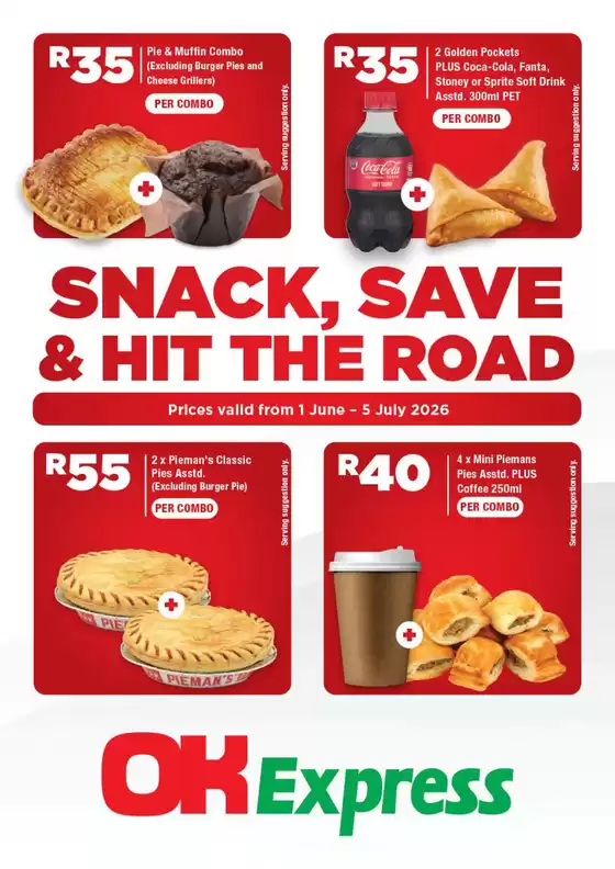 OK Express catalogue in Port Shepstone | OK Express weekly specials | 2026-06-01T00:00:00.000Z - 2026-07-05T00:00:00.000Z