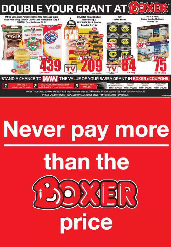 Boxer catalogue | KZN Weekly Specials | 2026-05-25T00:00:00.000Z - 2026-07-06T00:00:00.000Z