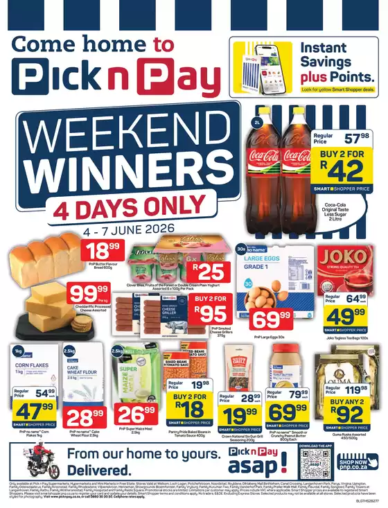 Pick n Pay catalogue | Pick n Pay Weekend Specials | 2026-06-04T00:00:00.000Z - 2026-06-07T00:00:00.000Z