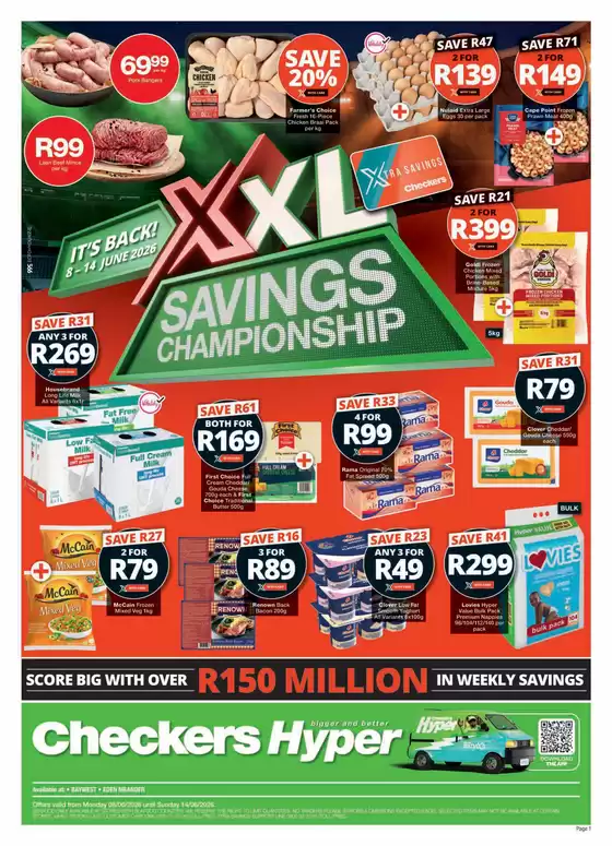 Checkers catalogue | Exclusive deals and bargains | 2026-06-07T00:00:00.000Z - 2026-06-14T00:00:00.000Z