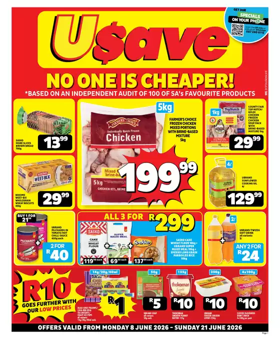 Usave catalogue | Ecusavepricesavings08jun21jun2026 | 2026-06-08T00:00:00.000Z - 2026-06-21T00:00:00.000Z
