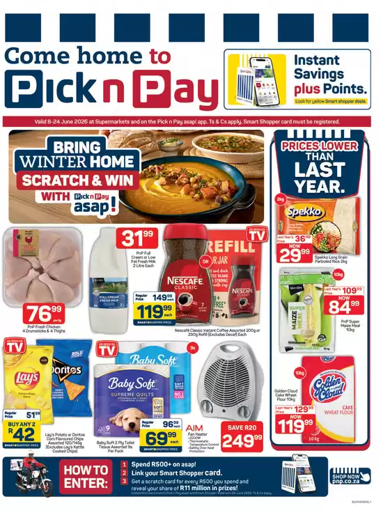 Pick n Pay catalogue in  | Pick n Pay Specials | 2026-06-08T00:00:00.000Z - 2026-06-24T00:00:00.000Z