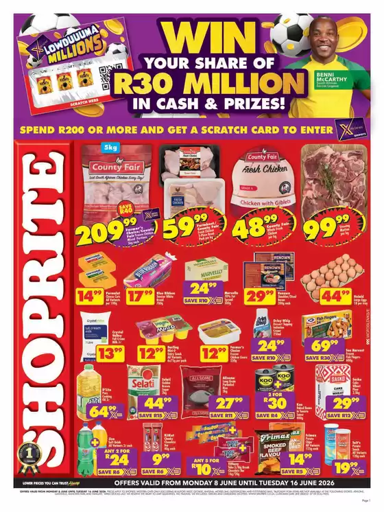 Shoprite catalogue | Shoprite Low Price Lowduuuma Western Cape 8 June - 16 June | 2026-06-08T00:00:00.000Z - 2026-06-16T00:00:00.000Z