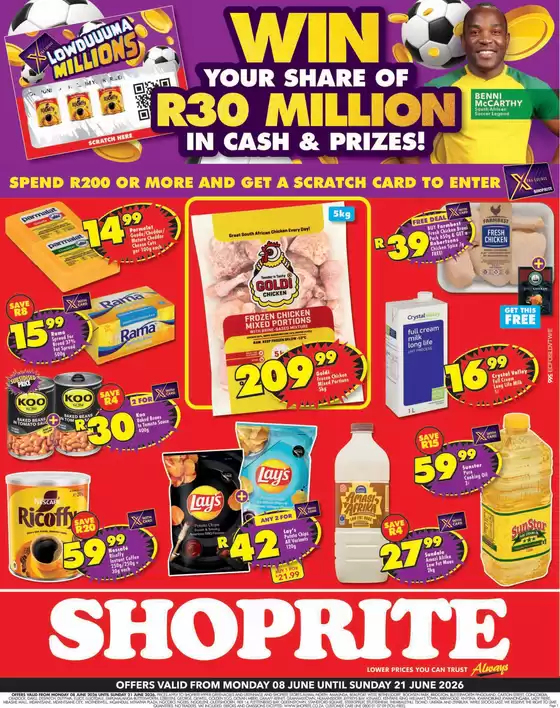 Shoprite catalogue | Shoprite Low Price Lowduuuma Eastern Cape 8 June - 21 June | 2026-06-08T00:00:00.000Z - 2026-06-21T00:00:00.000Z