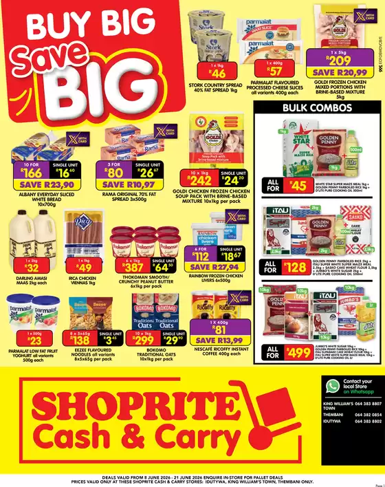 Shoprite catalogue | Shoprite weekly specials | 2026-06-08T00:00:00.000Z - 2026-06-21T00:00:00.000Z