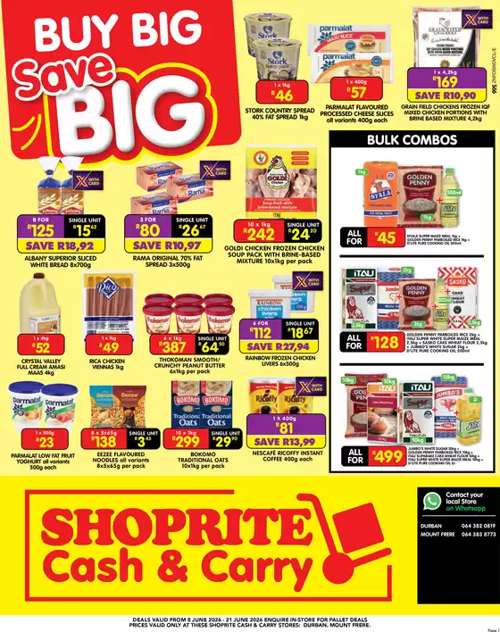 Shoprite catalogue in Flagstaff | Shoprite weekly specials | 2026-06-08T00:00:00.000Z - 2026-06-21T00:00:00.000Z