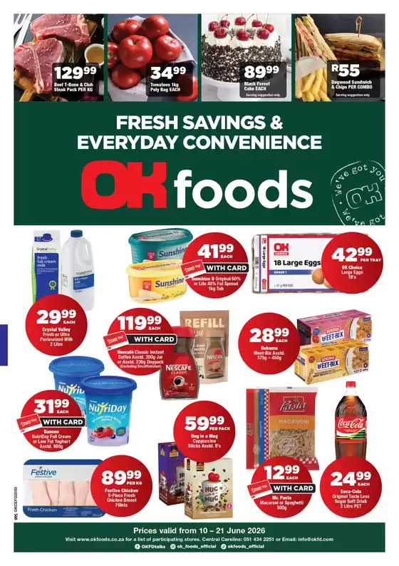 OK Foods catalogue | OK Foods weekly specials | 2026-06-10T00:00:00.000Z - 2026-06-21T00:00:00.000Z