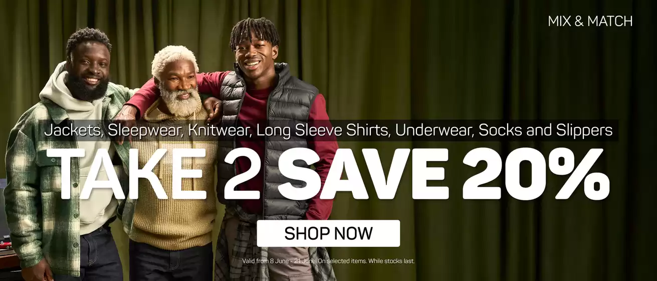 Pick n Pay Clothing catalogue | Mix & Match | 2026-06-10T00:00:00.000Z - 2026-06-21T00:00:00.000Z