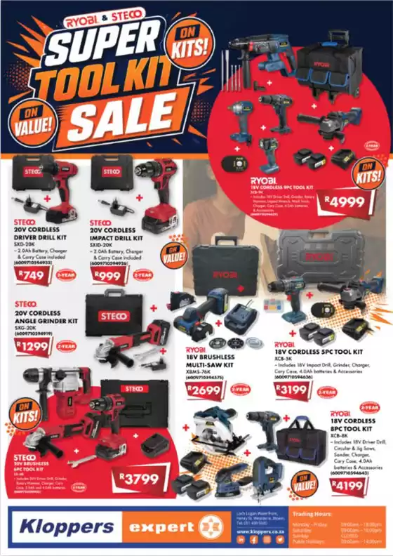 Expert Kloppers catalogue | Super Tool Kit Sale | 2026-06-10T00:00:00.000Z - 2026-06-24T00:00:00.000Z