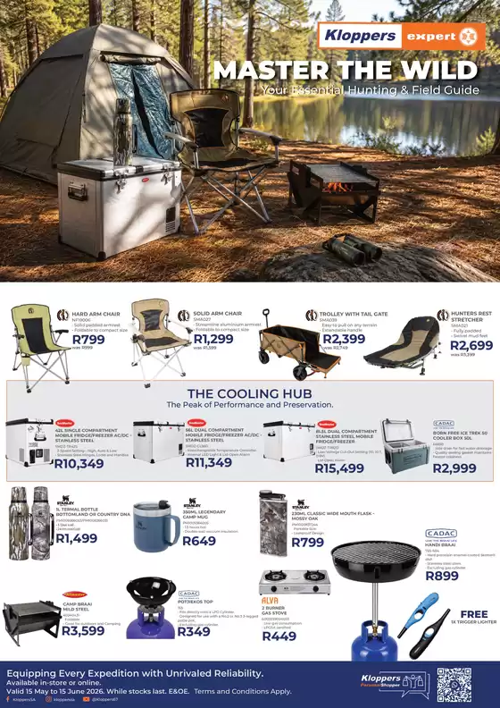 Expert Kloppers catalogue | Master The Wild | 2026-06-10T00:00:00.000Z - 2026-06-15T00:00:00.000Z