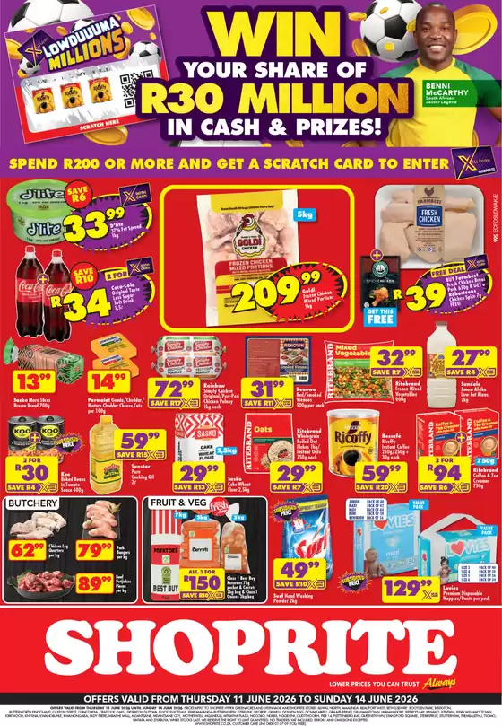 Shoprite catalogue in Standerton | Shoprite Low Price Lowduuuma Eastern Cape 11 June - 14 June | 2026-06-11T00:00:00.000Z - 2026-06-14T00:00:00.000Z