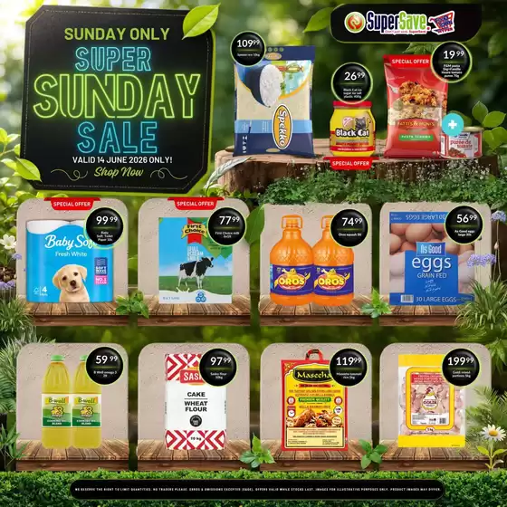 Super Save catalogue | Current deals and offers | 2026-06-14T00:00:00.000Z - 2026-06-14T00:00:00.000Z