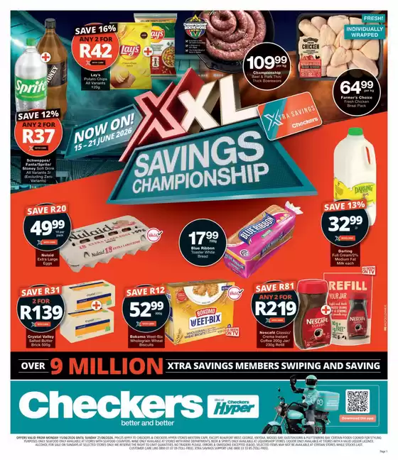 Checkers catalogue in Harrismith | Wide range of offers | 2026-06-14T00:00:00.000Z - 2026-06-21T00:00:00.000Z