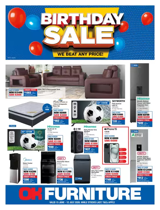 OK Furniture catalogue | Discounts and promotions | 2026-06-15T00:00:00.000Z - 2026-07-12T00:00:00.000Z