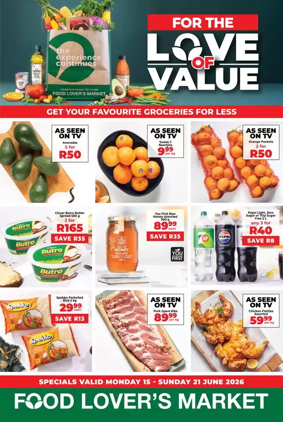 Food Lover's Market catalogue | Mid Month - EC - 15 - 21 June 2026 | 2026-06-14T00:00:00.000Z - 2026-06-21T00:00:00.000Z
