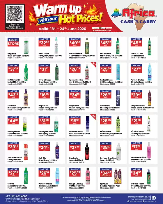 Africa Cash & Carry catalogue | Weekly Promo | 2026-06-18T00:00:00.000Z - 2026-06-24T00:00:00.000Z