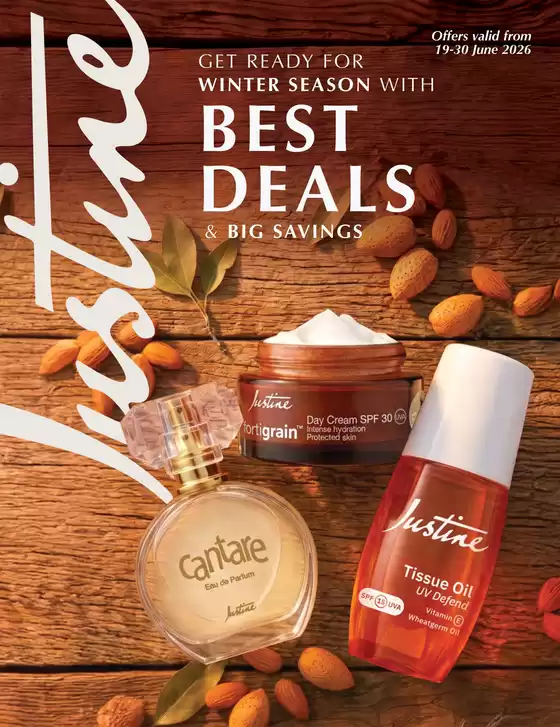 Justine catalogue | Justine Best Deals and Big Savings | 2026-06-19T00:00:00.000Z - 2026-06-30T00:00:00.000Z