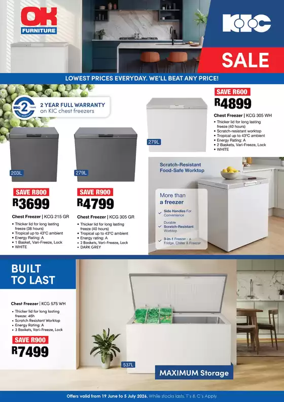 OK Furniture catalogue in Reitz | Our best bargains | 2026-06-19T00:00:00.000Z - 2026-07-05T00:00:00.000Z