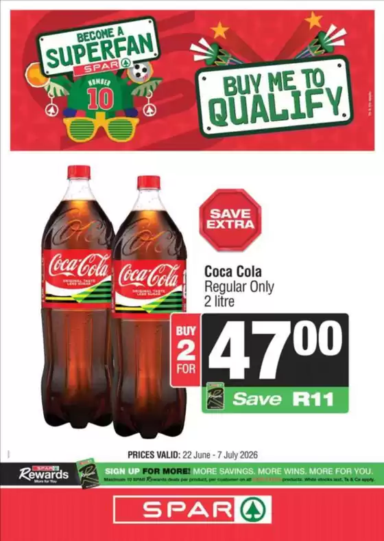 Spar catalogue in | Special offers for you | 2026-06-22T00:00:00.000Z - 2026-07-07T00:00:00.000Z
