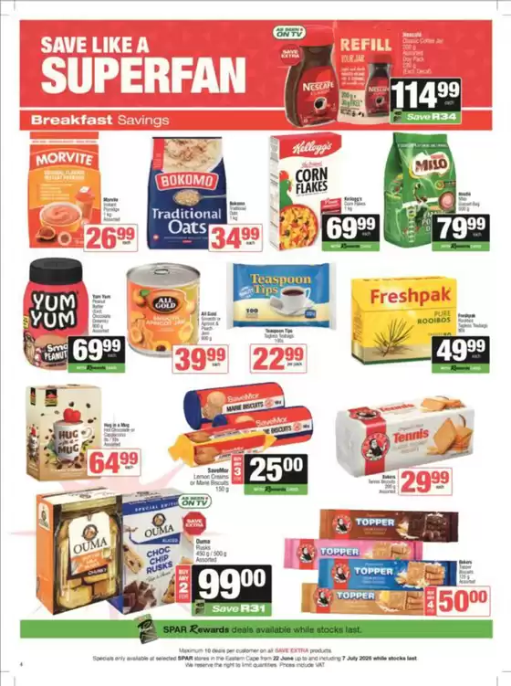 Spar catalogue | Top deals and discounts | 2026-06-22T00:00:00.000Z - 2026-07-07T00:00:00.000Z