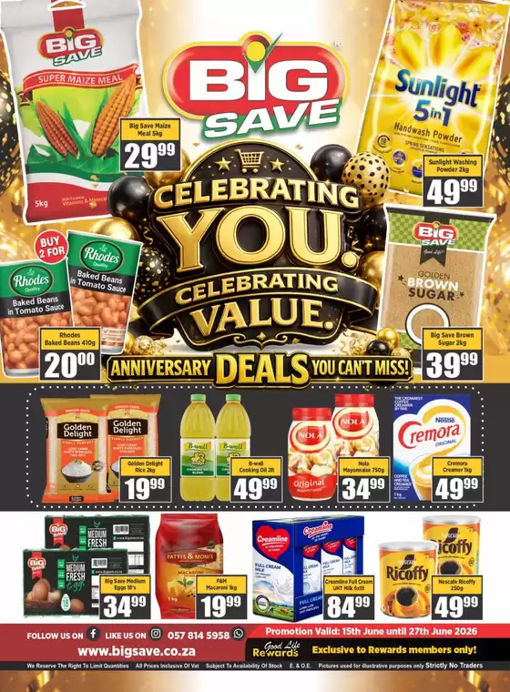Big Save catalogue | Celebrating You. Celebrating Value. | 2026-06-22T00:00:00.000Z - 2026-06-27T00:00:00.000Z