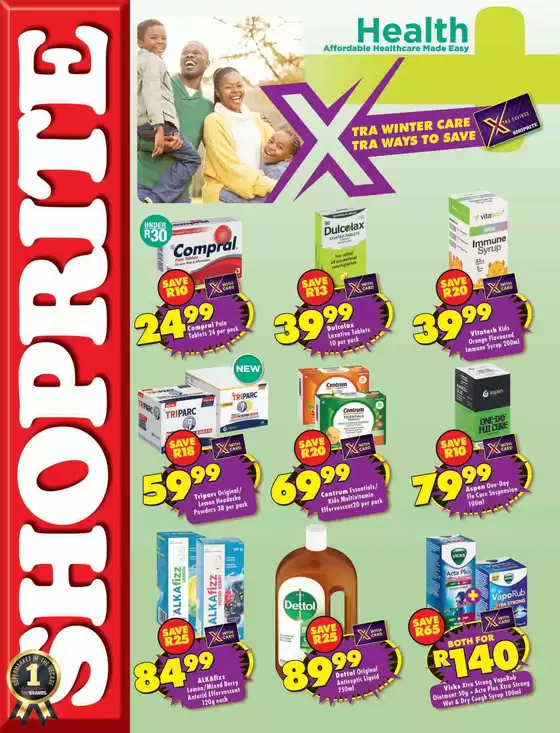 MediRite catalogue in Hartbeespoort | Xtra Winter Care Xtra Ways To Save | 2026-06-22T00:00:00.000Z - 2026-07-12T00:00:00.000Z