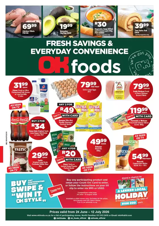 OK Foods catalogue | Offers for bargain hunters | 2026-06-24T00:00:00.000Z - 2026-07-12T00:00:00.000Z