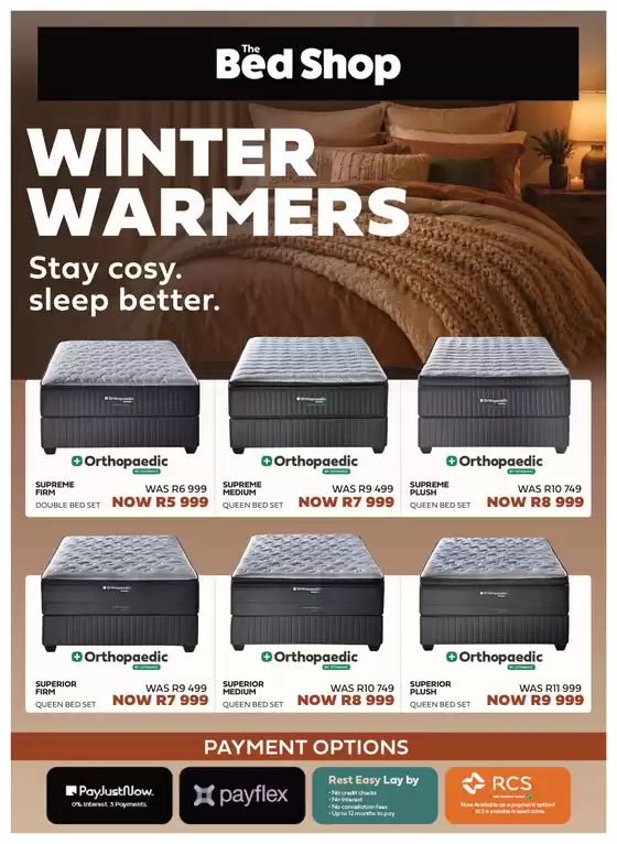 The Bed Shop catalogue in  | The Bed Shop June Catalogue WINTER WARMERS web | 2026-06-24T00:00:00.000Z - 2026-07-08T00:00:00.000Z