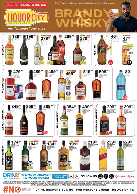 Liquor City catalogue | Promotions Liquor City | 2026-06-24T00:00:00.000Z - 2026-07-05T00:00:00.000Z