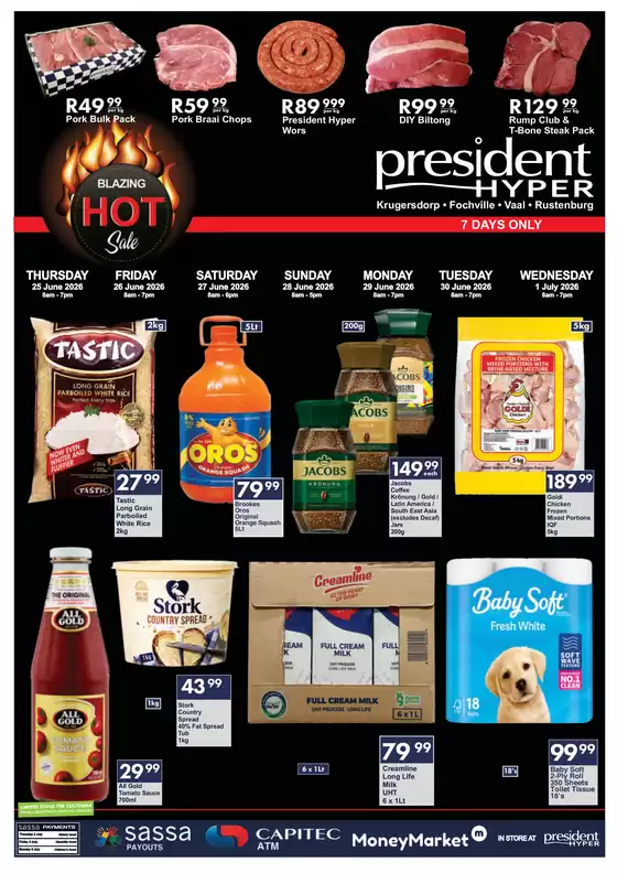 President Hyper catalogue in Alice | Blazing Hot Sale | 2026-06-25T00:00:00.000Z - 2026-07-01T00:00:00.000Z