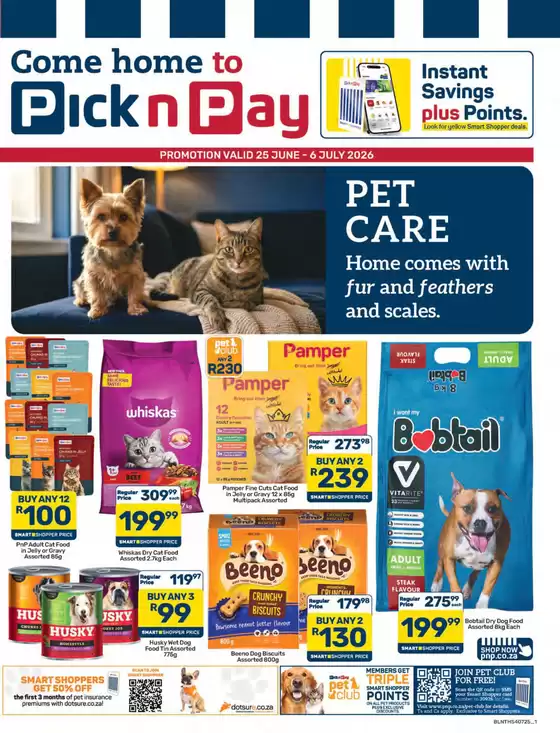 Pick n Pay catalogue in Dordrecht | Pick n Pay Pet Specials | 2026-06-25T00:00:00.000Z - 2026-07-06T00:00:00.000Z