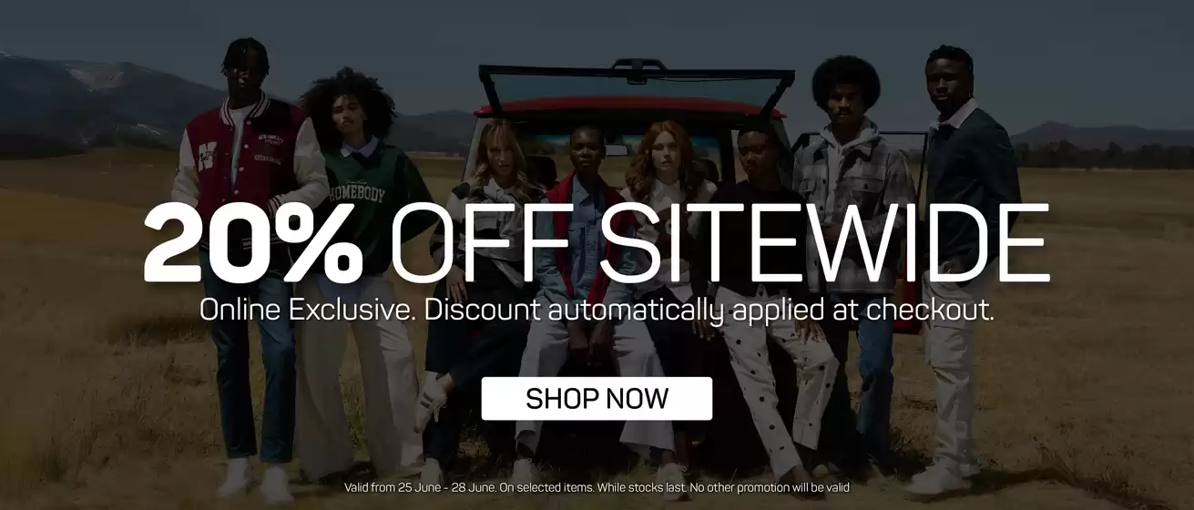Pick n Pay Clothing catalogue in Vosloorus | 20% Off Sitewide | 2026-06-25T00:00:00.000Z - 2026-06-28T00:00:00.000Z