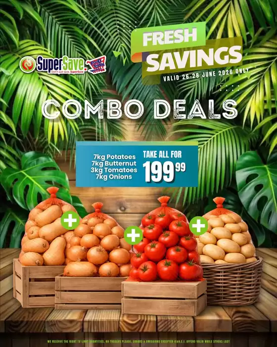 Super Save catalogue in Phalaborwa | Current special promotions | 2026-06-26T00:00:00.000Z - 2026-06-28T00:00:00.000Z
