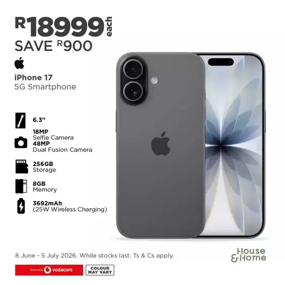 House & Home catalogue in Westonaria | Current deals and offers | 2026-06-08T00:00:00.000Z - 2026-07-05T00:00:00.000Z