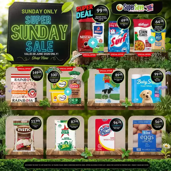 Super Save catalogue in Rustenburg | Wide range of offers | 2026-06-28T00:00:00.000Z - 2026-06-28T00:00:00.000Z