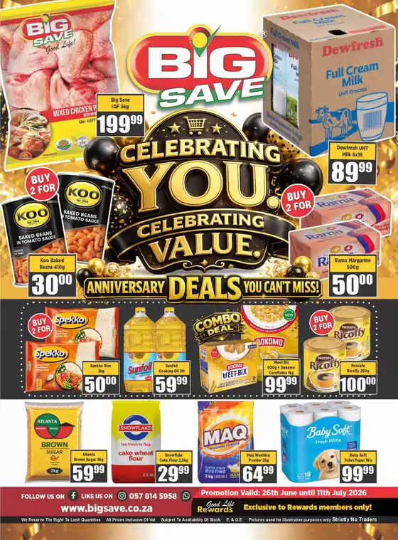 Big Save catalogue in  | Celebrating You. Celebrating Value. | 2026-06-30T00:00:00.000Z - 2026-07-11T00:00:00.000Z
