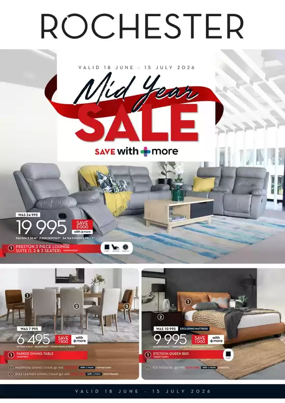 Rochester catalogue | Mid Year Sale | 2026-06-30T00:00:00.000Z - 2026-07-15T00:00:00.000Z