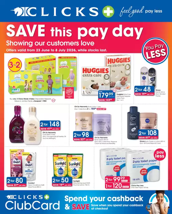 Clicks catalogue in  | Save This Pay Day | 2026-06-30T00:00:00.000Z - 2026-07-08T00:00:00.000Z