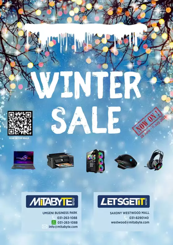 Mitabyte catalogue in Mossel Bay | Winter Sale | 2026-06-30T00:00:00.000Z - 2026-07-11T00:00:00.000Z
