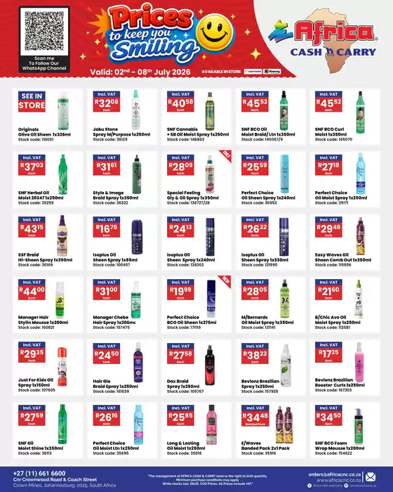 Africa Cash & Carry catalogue | Weekly Promo | 2026-07-02T00:00:00.000Z - 2026-07-08T00:00:00.000Z