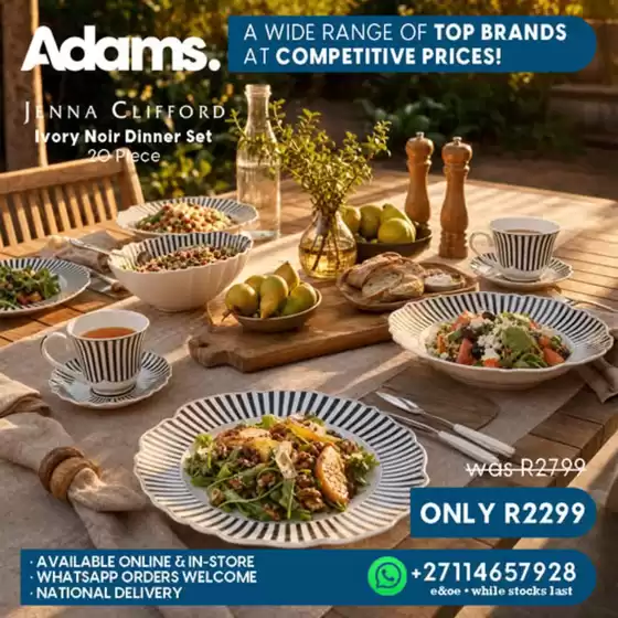Adams Discount Centre catalogue | Adams Discount Centre Sale | 2026-07-03T00:00:00.000Z - 2026-07-17T00:00:00.000Z
