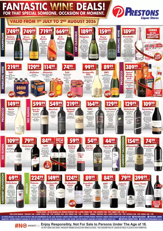 Prestons catalogue | Fantastic Wine Deals! | 2026-07-03T00:00:00.000Z - 2026-08-02T00:00:00.000Z
