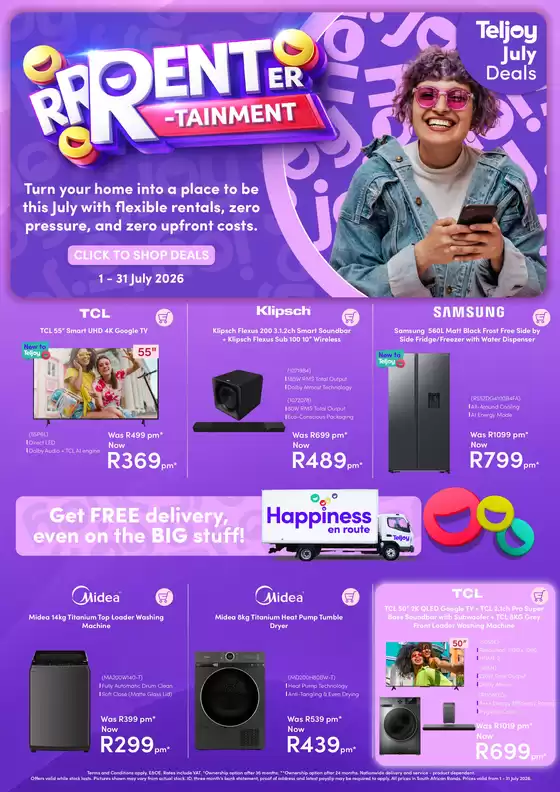 Teljoy catalogue | Teljoy July Deals | 2026-07-03T00:00:00.000Z - 2026-07-31T00:00:00.000Z