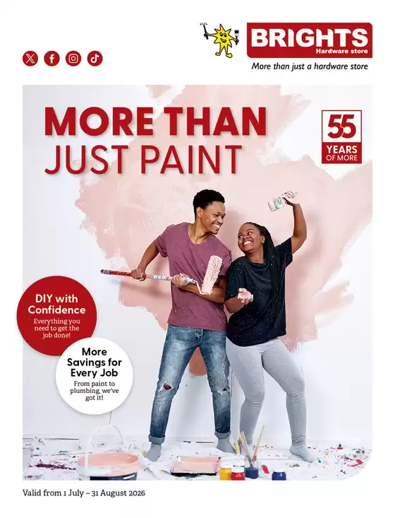 Brights Hardware catalogue | More Than Just Paint | 2026-07-03T00:00:00.000Z - 2026-08-31T00:00:00.000Z
