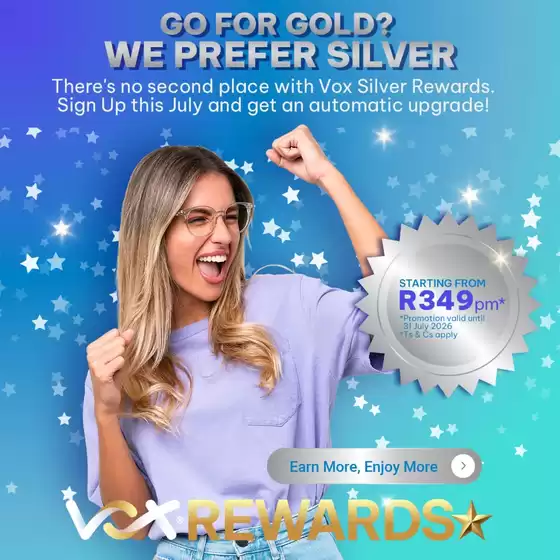 Vox Telecom catalogue | Vox Telecom Sale | 2026-07-03T00:00:00.000Z - 2026-07-31T00:00:00.000Z