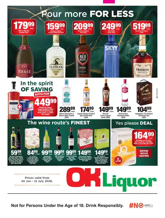 OK Liquor catalogue | Save now with our deals | 2026-06-24T00:00:00.000Z - 2026-07-12T00:00:00.000Z