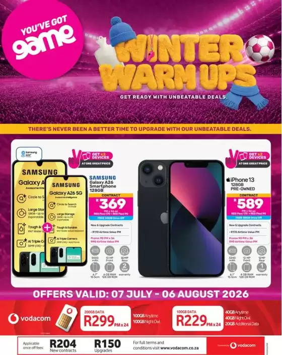 Game catalogue in Mount Ayliff | Our best bargains | 2026-07-07T00:00:00.000Z - 2026-08-06T00:00:00.000Z