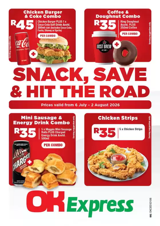 OK Express catalogue in Pretoria | Exclusive deals and bargains | 2026-07-06T00:00:00.000Z - 2026-08-02T00:00:00.000Z